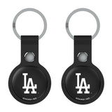 LA Dodgers Insignia Black Airtag Holder 2-Pack
