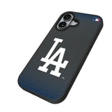 LA Dodgers Linen Bump Phone Case for Apple iPhone
