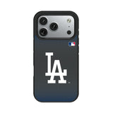 LA Dodgers Linen Bump Phone Case for Apple iPhone
