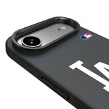 LA Dodgers Linen Bump Phone Case for Apple iPhone