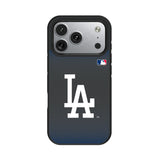 LA Dodgers Linen Bump Phone Case for Apple iPhone