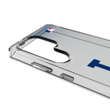 LA Dodgers Linen Clear Phone Case for Samsung Galaxy