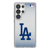 LA Dodgers Linen Clear Phone Case for Samsung Galaxy