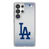 LA Dodgers Linen Clear Phone Case for Samsung Galaxy
