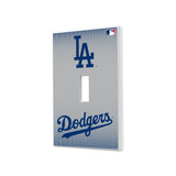 LA Dodgers Linen Hidden-Screw Light Switch Plate