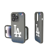 LA Dodgers Linen Soft Touch Phone Case for Apple iPhone