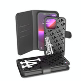 LA Dodgers Monocolor Tilt Wallet Phone Case for Samsung Galaxy