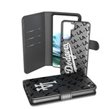 LA Dodgers Monocolor Tilt Wallet Phone Case for Samsung Galaxy