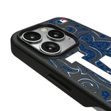 LA Dodgers Paisley MagSafe Compatible Phone Case for Apple iPhone