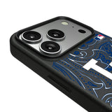 LA Dodgers Paisley MagSafe Compatible Phone Case for Apple iPhone