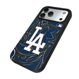LA Dodgers Paisley MagSafe Compatible Phone Case for Apple iPhone
