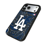 LA Dodgers Paisley MagSafe Compatible Phone Case for Apple iPhone