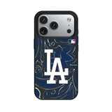 LA Dodgers Paisley MagSafe Compatible Phone Case for Apple iPhone