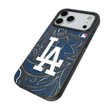 LA Dodgers Paisley MagSafe Compatible Phone Case for Apple iPhone