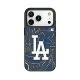 LA Dodgers Paisley MagSafe Compatible Phone Case for Apple iPhone
