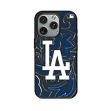 LA Dodgers Paisley MagSafe Compatible Phone Case for Apple iPhone