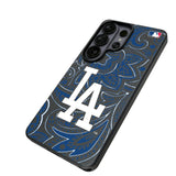 LA Dodgers Paisley MagSafe Compatible Phone Case for Samsung Galaxy