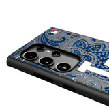 LA Dodgers Paisley MagSafe Compatible Phone Case for Samsung Galaxy