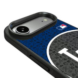 LA Dodgers Personalized Circle Bump Phone Case for Apple iPhone