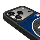 LA Dodgers Personalized Circle Bump Phone Case for Apple iPhone