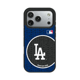 LA Dodgers Personalized Circle Bump Phone Case for Apple iPhone