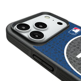 LA Dodgers Personalized Circle Bump Phone Case for Apple iPhone
