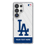 LA Dodgers Personalized EndZone Plus Clear Phone Case for Samsung Galaxy