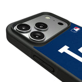 LA Dodgers Personalized Stripe Bump Phone Case for Apple iPhone