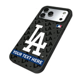 LA Dodgers Personalized Tilt Bump Phone Case for Apple iPhone