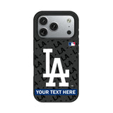 LA Dodgers Personalized Tilt Bump Phone Case for Apple iPhone