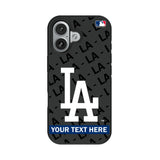LA Dodgers Personalized Tilt Bump Phone Case for Apple iPhone 17 Series