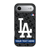 LA Dodgers Personalized Tilt Bump Phone Case for Apple iPhone