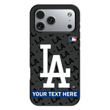 LA Dodgers Personalized Tilt Bump Phone Case for Apple iPhone