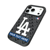 LA Dodgers Personalized Tilt Bump Phone Case for Apple iPhone