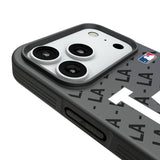 LA Dodgers Personalized Tilt Bump Phone Case for Apple iPhone