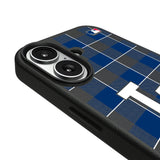 LA Dodgers Plaid MagSafe Compatible Phone Case for Apple iPhone