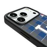LA Dodgers Plaid MagSafe Compatible Phone Case for Apple iPhone