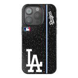 LA Dodgers Sidebar Black Bling Phone Case for Apple iPhone