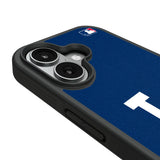 LA Dodgers Solid Bump Phone Case for Apple iPhone