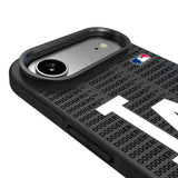 LA Dodgers Text Backdrop Bump Phone Case for Apple iPhone