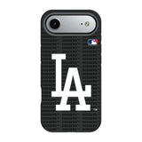 LA Dodgers Text Backdrop Bump Phone Case for Apple iPhone