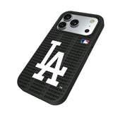 LA Dodgers Text Backdrop Bump Phone Case for Apple iPhone