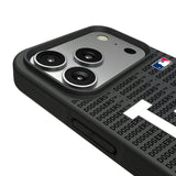LA Dodgers Text Backdrop Bump Phone Case for Apple iPhone