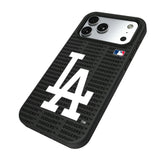LA Dodgers Text Backdrop Bump Phone Case for Apple iPhone
