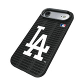 LA Dodgers Text Backdrop Bump Phone Case for Apple iPhone