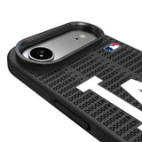 LA Dodgers Text Backdrop Bump Phone Case for Apple iPhone