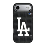 LA Dodgers Text Backdrop Bump Phone Case for Apple iPhone