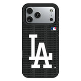 LA Dodgers Text Backdrop Bump Phone Case for Apple iPhone