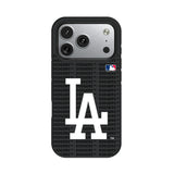 LA Dodgers Text Backdrop Bump Phone Case for Apple iPhone