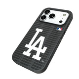 LA Dodgers Text Backdrop Bump Phone Case for Apple iPhone